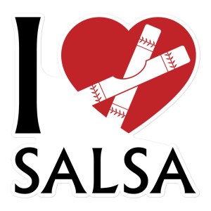 I Heart Salsa - Sticker