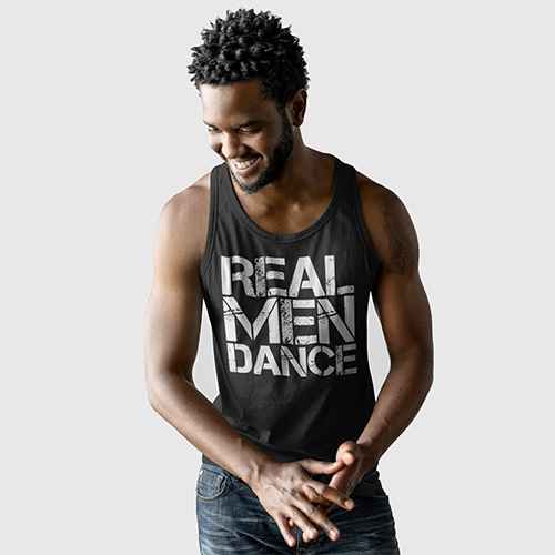 Real Men Dance Tank Top